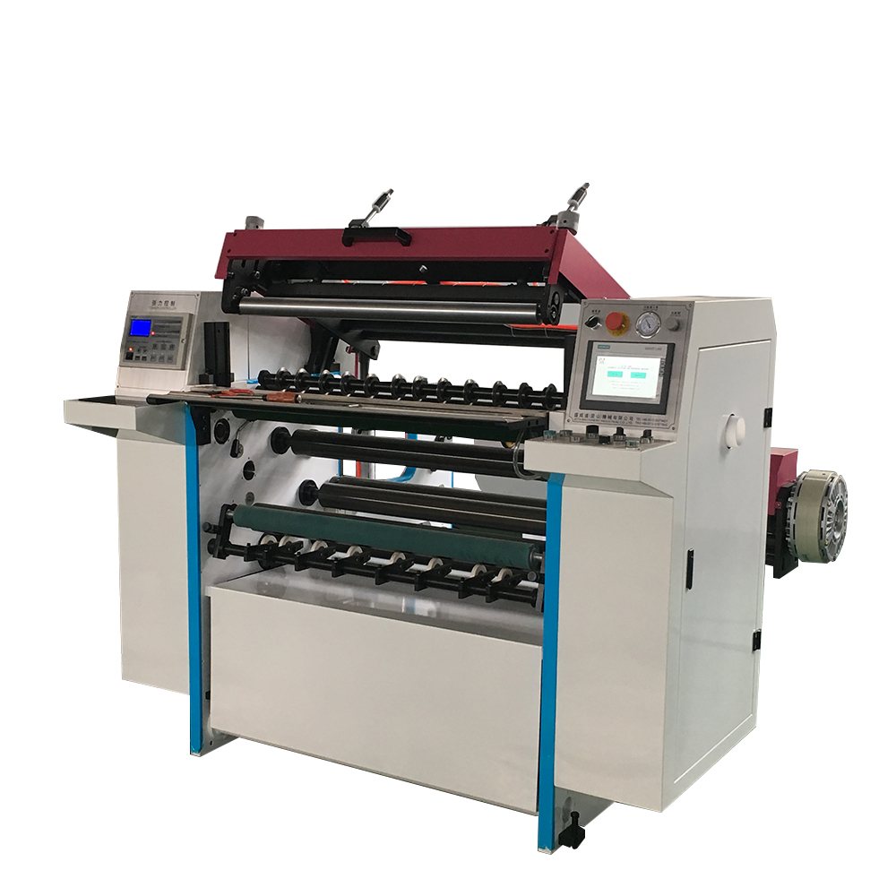 Máquina rebobinadora cortadora de papel térmico de alta precisión, venta caliente